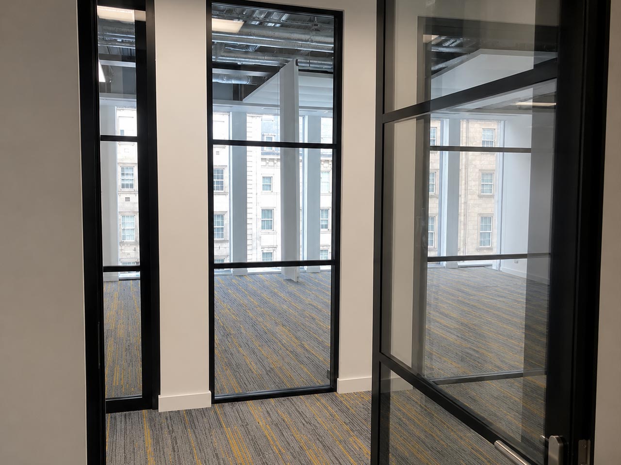50 Eastbourne Terrace - London - Double Glazed Partitions - Clear Partitions