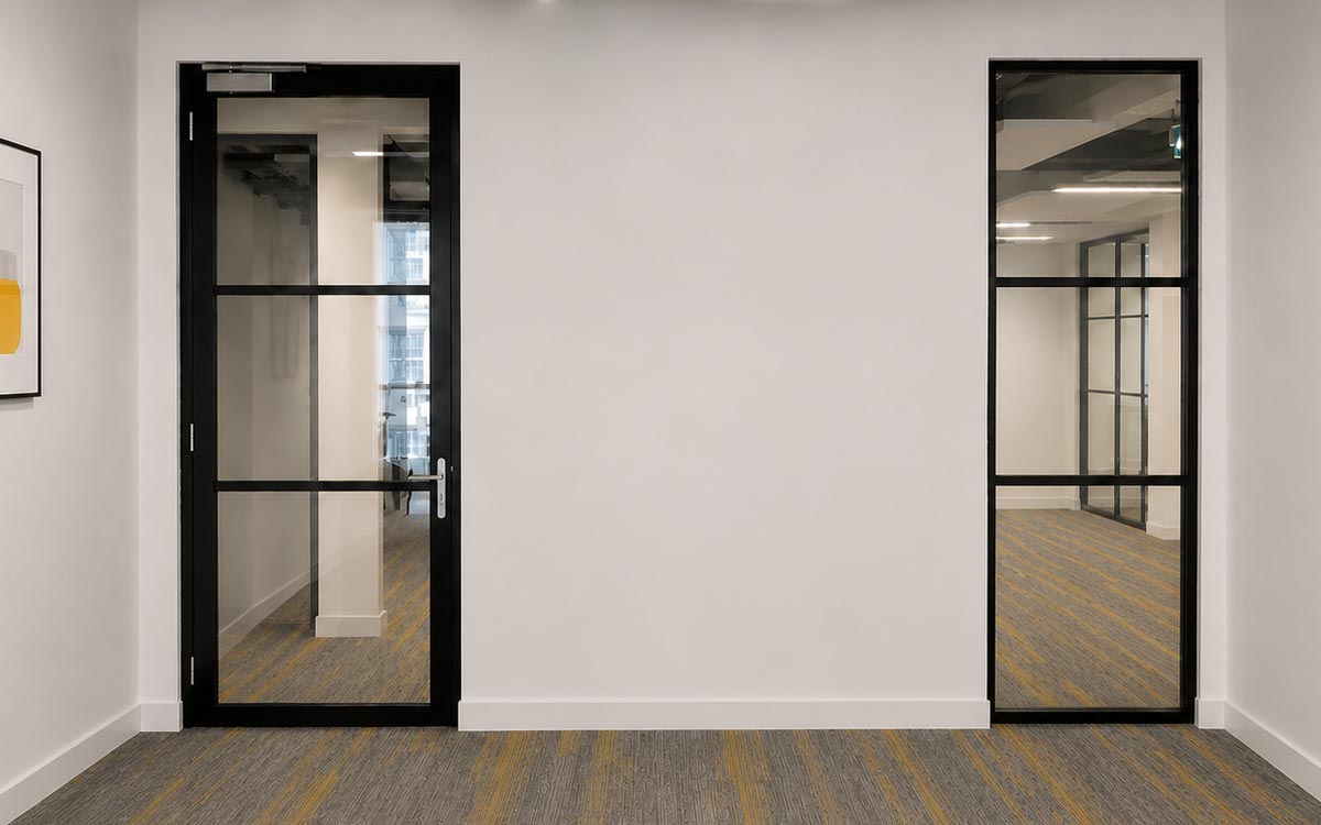 50 Eastbourne Terrace - London - Double Glazed Partitions - Clear Partitions