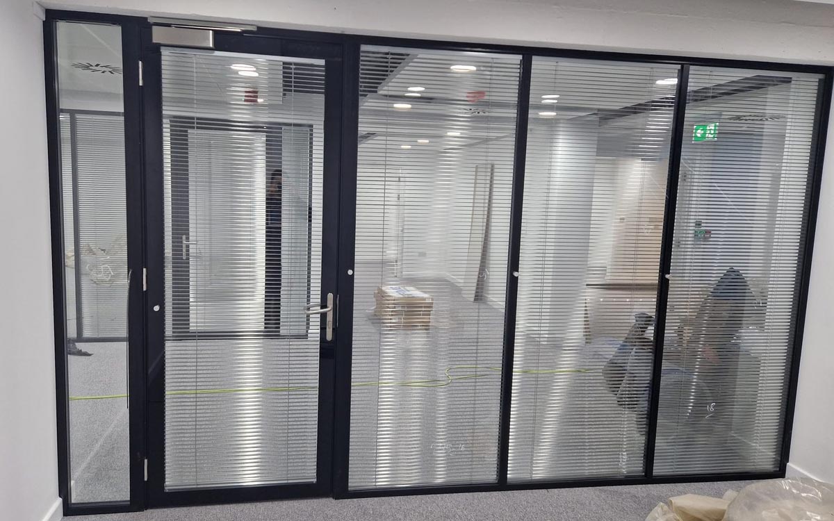 Angela Hamlin Healthcare - Double Glazed Partitions - Clear Partitions