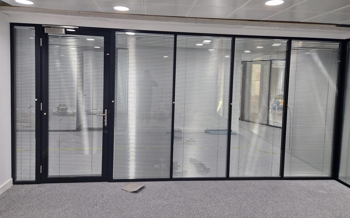 Angela Hamlin Healthcare - Double Glazed Partitions - Clear Partitions