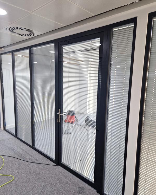 Angela Hamlin Healthcare - Double Glazed Partitions - Clear Partitions