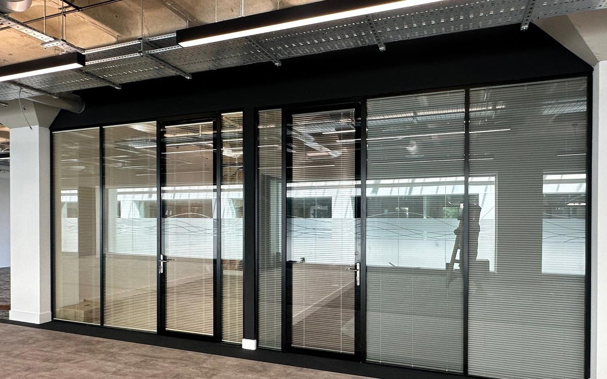 Breakspear Way Hemel Hempstead - Double Glazed Partitions - Clear Partitions