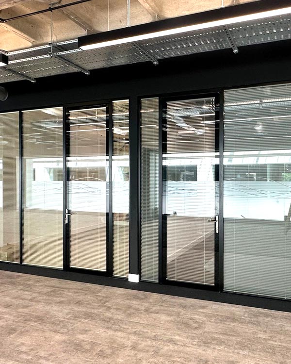 Breakspear Way Hemel Hempstead - Double Glazed Partitions - Clear Partitions