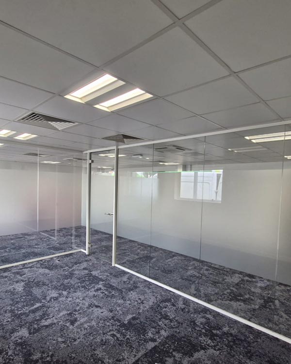 Clinic Glass Partitions - London - Clear Partitions