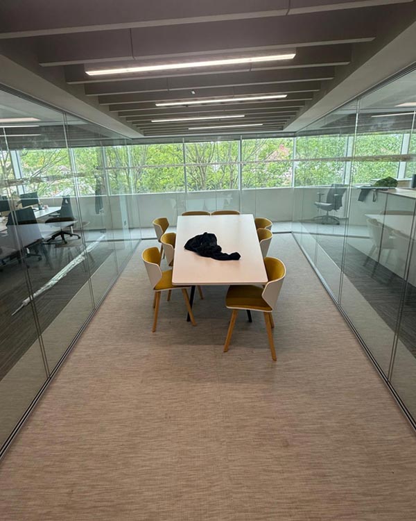 Double Glazed Glass Partitions - London - Clear Partitions