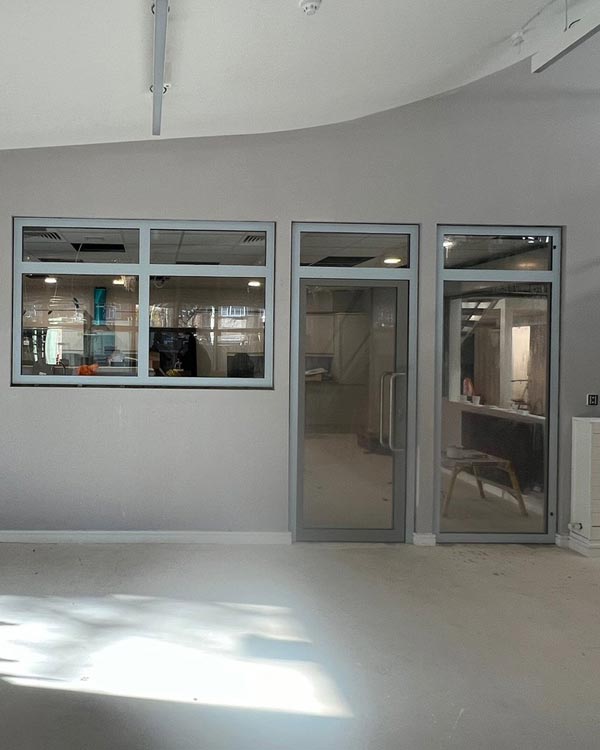 Fire Resistant Glass Partitions - London - Clear Partitions