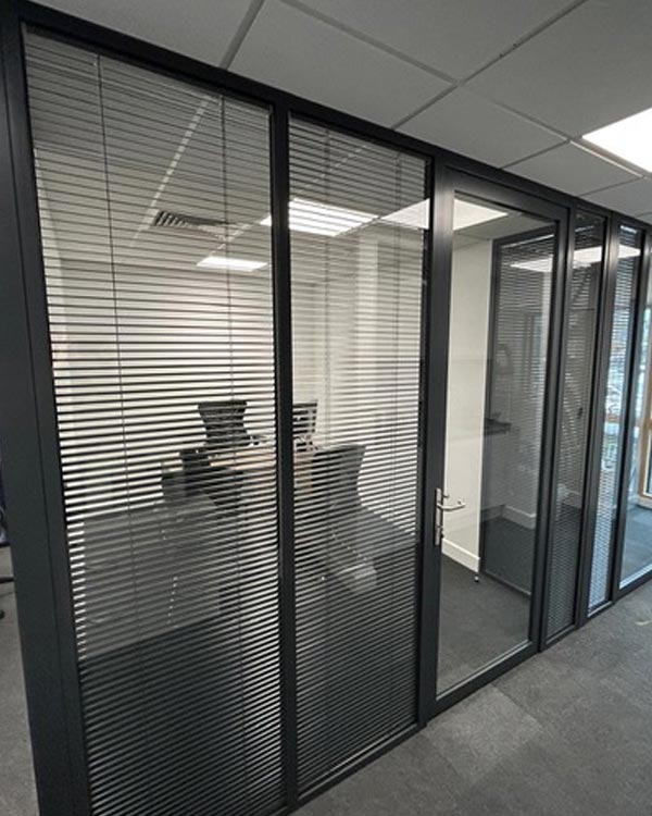 Fit Out Glass Partitions - London - Clear Partitions