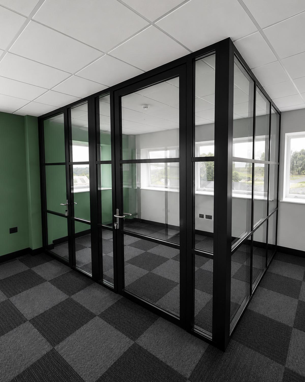Glass Office Walls - London - Clear Partitions