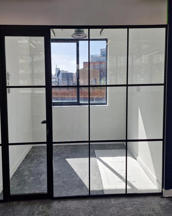 Home Office Partition Walls - London - Clear Partitions