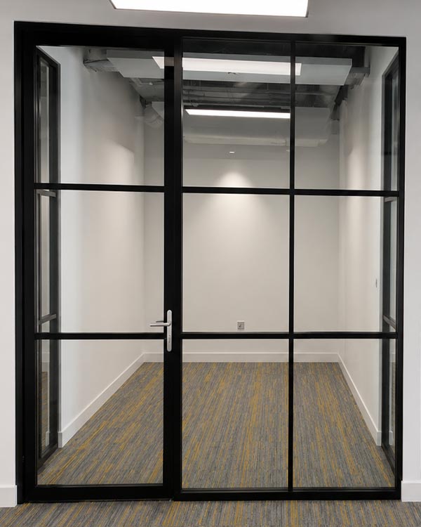 Meeting Room Glass Partitions - London - Clear Partitions