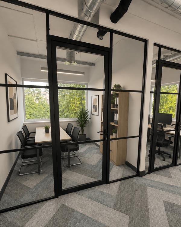 Office Partition Systems - London - Clear Partitions