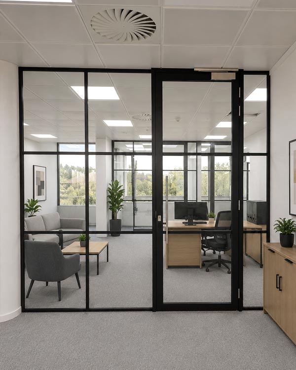 Performance Glass Partitions - London - Clear Partitions