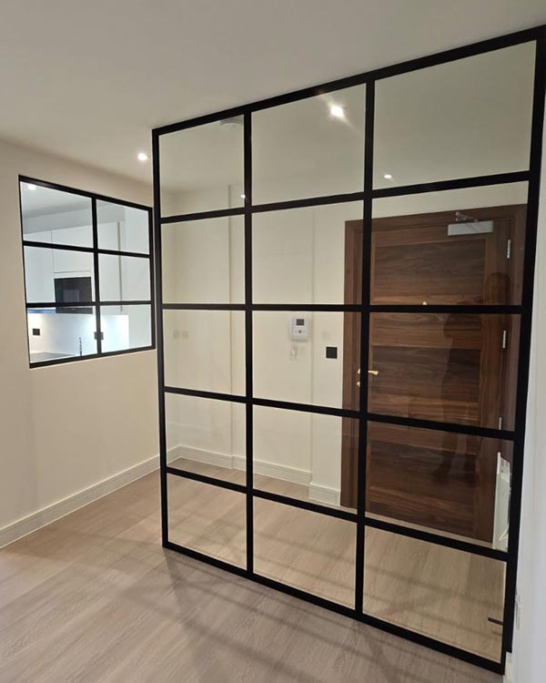 Residential Glass Partitions - London - Clear Partitions