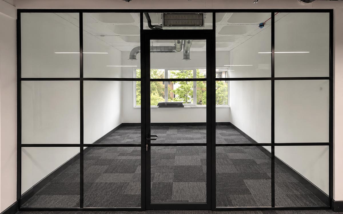 The Place Bridge Avenue - Single Glazed Partitions - Clear Partitions